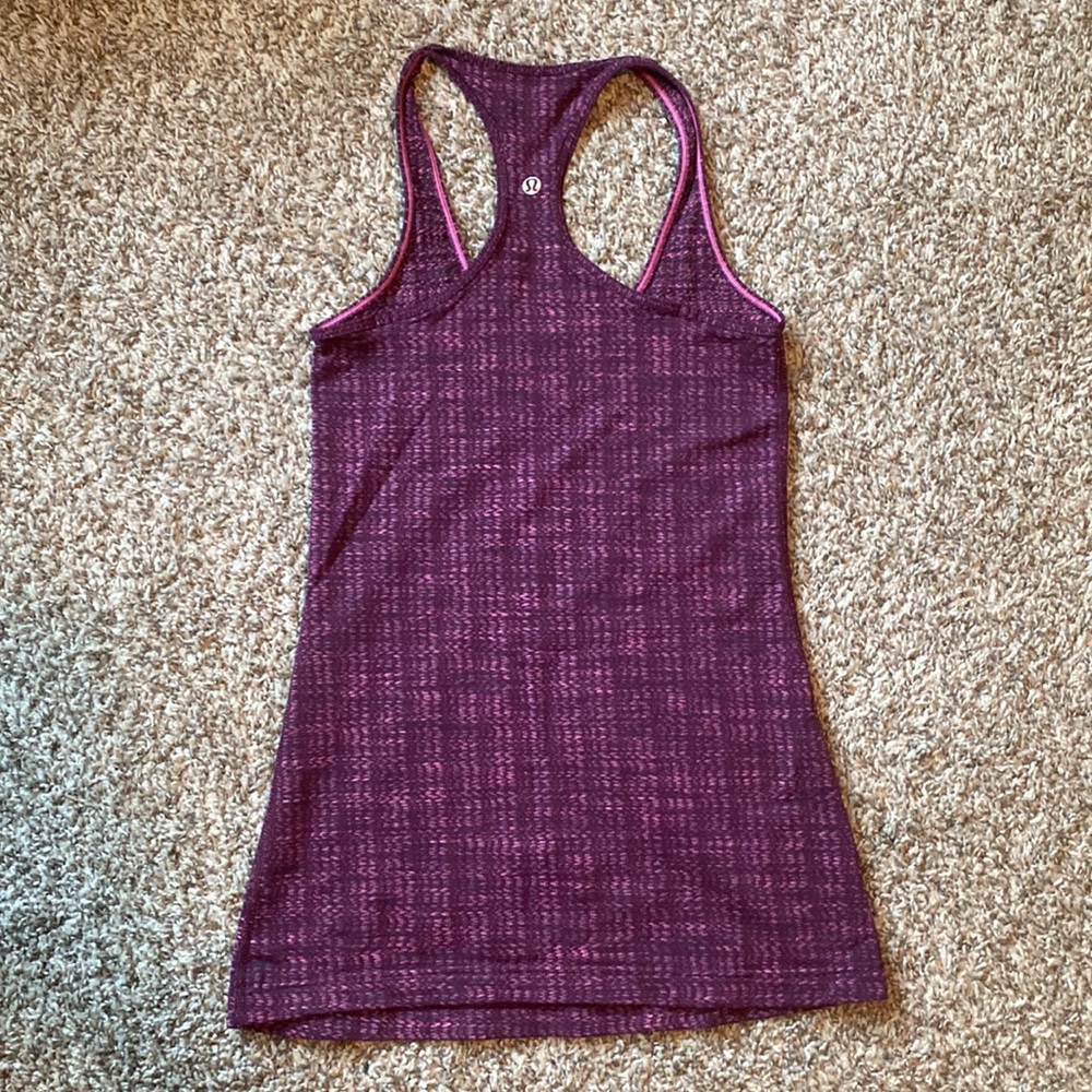 Lululemon tank - purple/pink